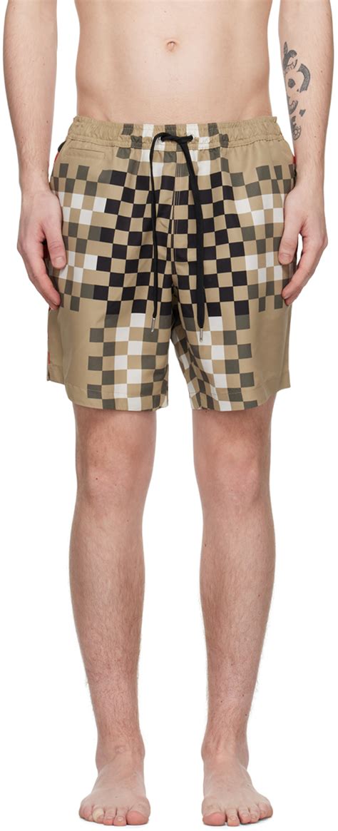 Burberry swim shorts beige